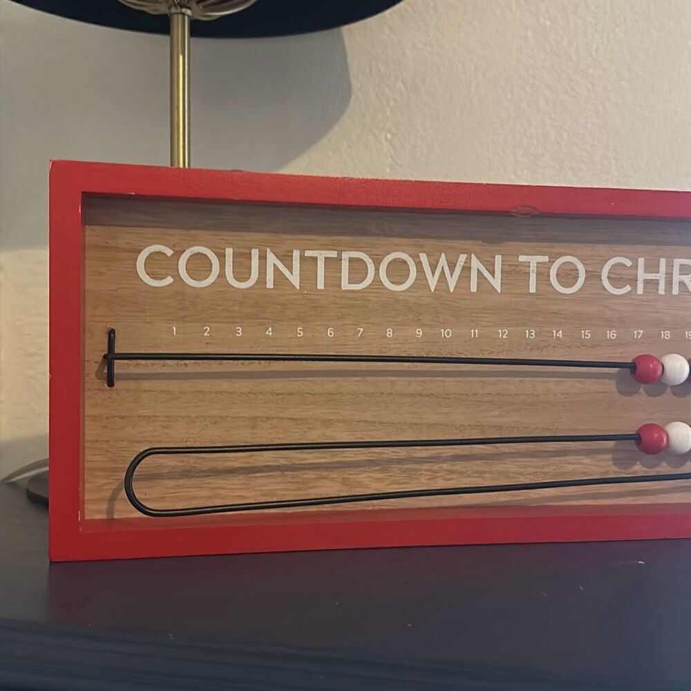 Countdown for Christmas sign - Picture 2 of 5
